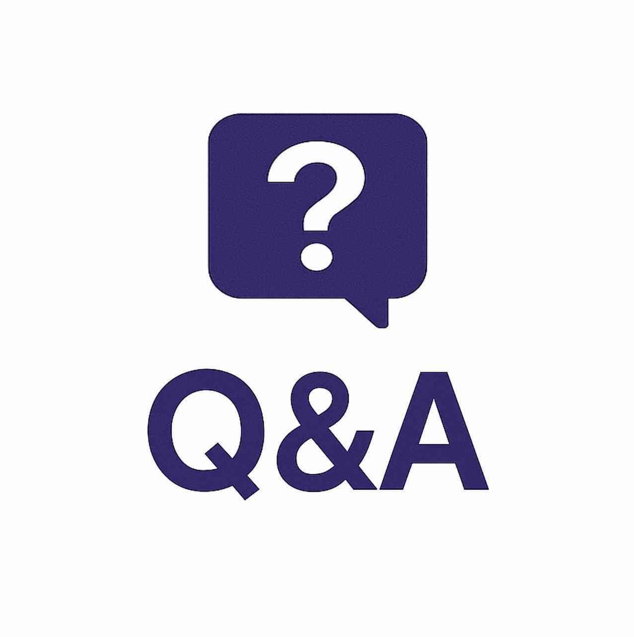 Q and A Session Logo